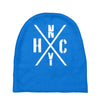 nyhc new york hardcore funny Baby Beanies