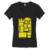 the cartridge family Women's V-Neck T-Shirt