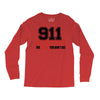 911 dispatcher heroes black logo Long Sleeve Shirts
