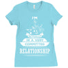 I Am Music Actually In A Very Commited Relationship Ladies Fitted T-Shirt
