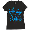 oh my stars adult Ladies Fitted T-Shirt