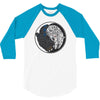sci fi yin yang 3/4 Sleeve Shirt