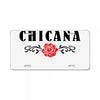 chicana License Plate