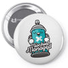 mischief managed Pin-back button