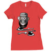 mr potato black knight Ladies Fitted T-Shirt