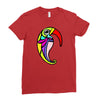 color bird Ladies Fitted T-Shirt