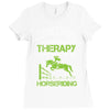 i don't need therapy i just need to do horseriding 1 Ladies Fitted T-Shirt