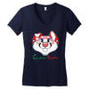 creature studio Women's V-Neck T-Shirt