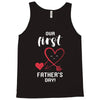 Our First Father's Day! Baby Girl Tank Top
