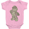 mario text Baby Bodysuit