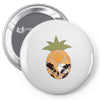 Tropical Pineapple Pin-back button