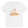 what's up beaches (2) V-Neck Tee
