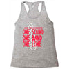 walker high marching band one sound one band one love Racerback Tank