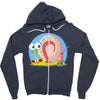 opposite day Zipper Hoodie