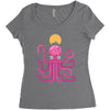 octopos Women's Triblend Scoop T-shirt