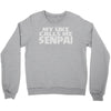 my uke calls me senpai Crewneck Sweatshirt