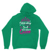 Celebrating With the 3rd Birthday Queen Unisex Hoodie