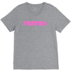 fighter breast cancer V-Neck Tee
