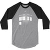 Tardis Doctor Who 3/4 Sleeve Shirt