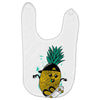 pineapple skateboarding Baby Bibs