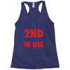 2nd amendment in use Racerback Tank