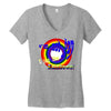 i am not gay, i just like rainbows Women's V-Neck T-Shirt