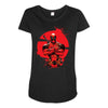 deadpool chimichanga Maternity Scoop Neck T-shirt