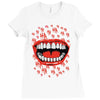 crazy laughter Ladies Fitted T-Shirt