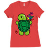 love turtle Ladies Fitted T-Shirt