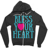 bless your heart Zipper Hoodie
