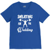 sweating for the wedding V-Neck Tee