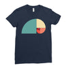 fibonacci golden ratio colorful Ladies Fitted T-Shirt