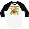 no pizza after midnight! 3/4 Sleeve Shirt