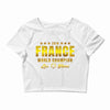World Champion France 2018 Les Blues Crop Top