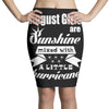 August Girls Are Sunshine Mixed With A Little Hurricane Pencil Skirts