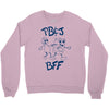 peanut butter and jelly bff Crewneck Sweatshirt