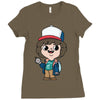 toothless Ladies Fitted T-Shirt