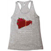liver cancer awareness Racerback Tank