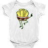 exotic butter disco Baby Onesie