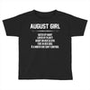 August Girl Hated By Many Toddler T-shirt