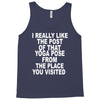 yoga pose post Tank Top