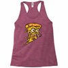 pizza smoking Racerback Tank