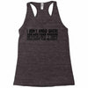 opinions Racerback Tank