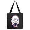 michael myers floral mask Tote Bags