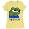 Pepe The Frog Ladies Fitted T-Shirt