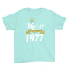 kings are born in 1977 Youth Tee
