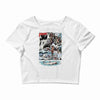 hook jaw 1, ideal gift or birthday present Crop Top