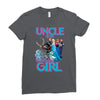 uncle of the birthday girl Ladies Fitted T-Shirt