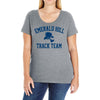 emerald hill track team Ladies Curvy T-Shirt