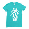 american flag soldier Ladies Fitted T-Shirt